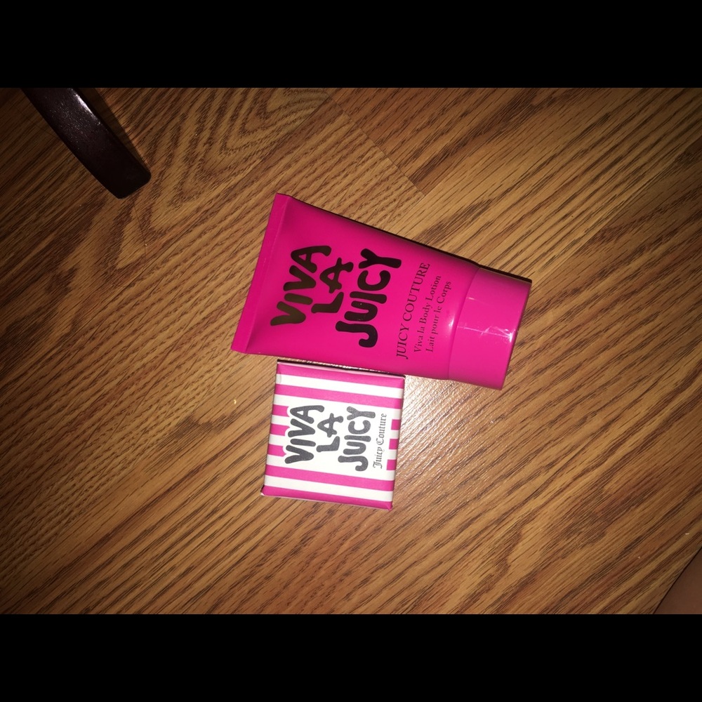 Viva la juicy bar soap and lotion
